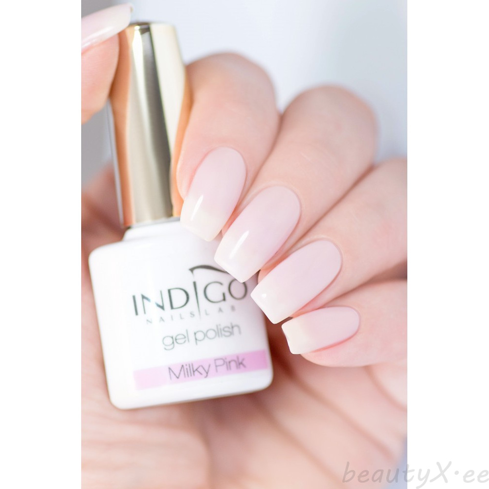 INDIGO Milky Pink Polish 7 ml | BeautyX.ee