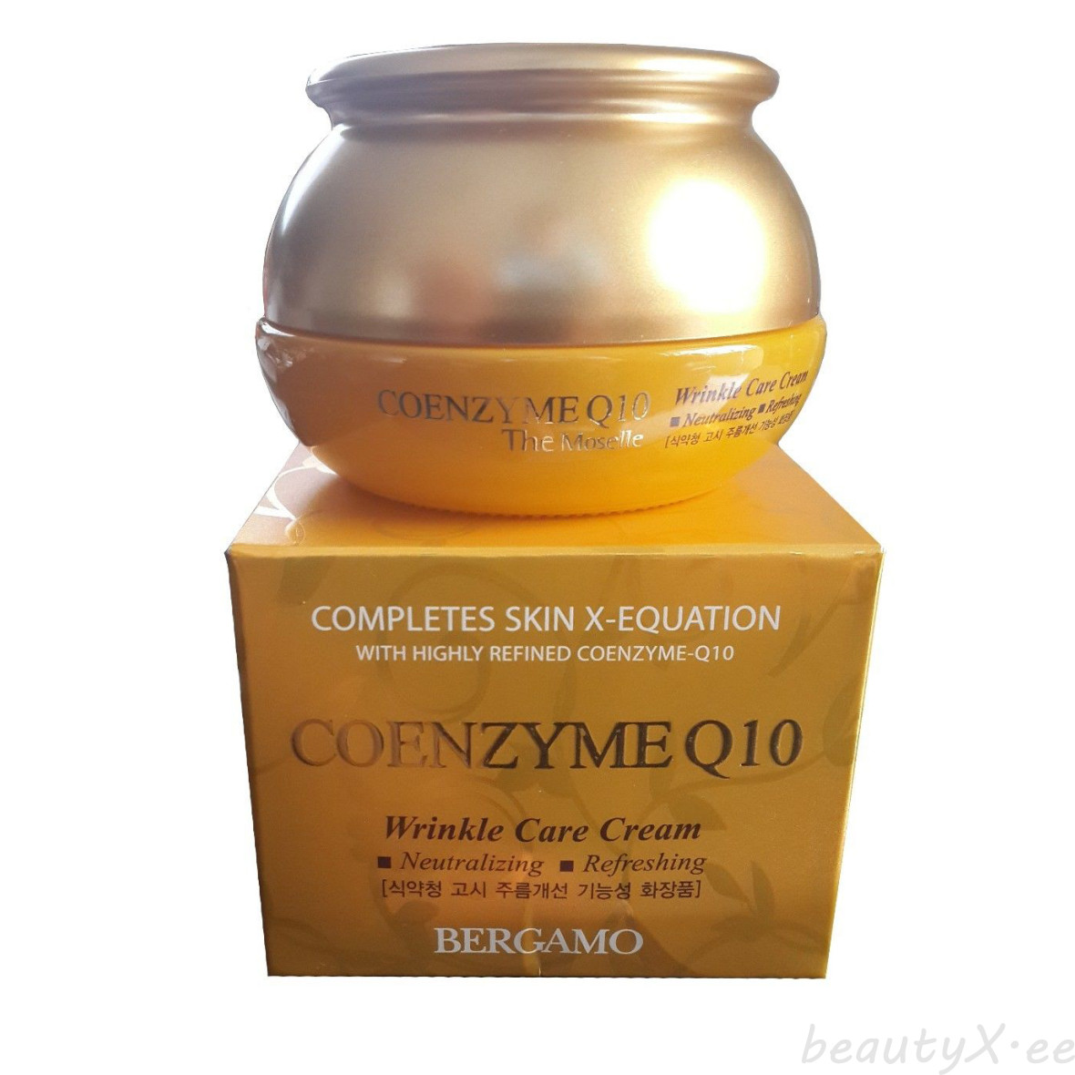 BERGAMO Coenzyme Q10 Wrinkle care cream, 50g BeautyX.ee