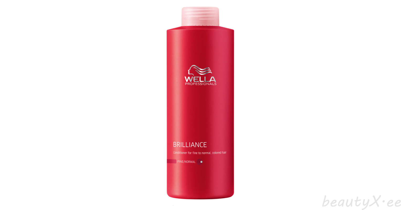 Wella brilliance line бальзам для окрашенных жестких волос 200 мл