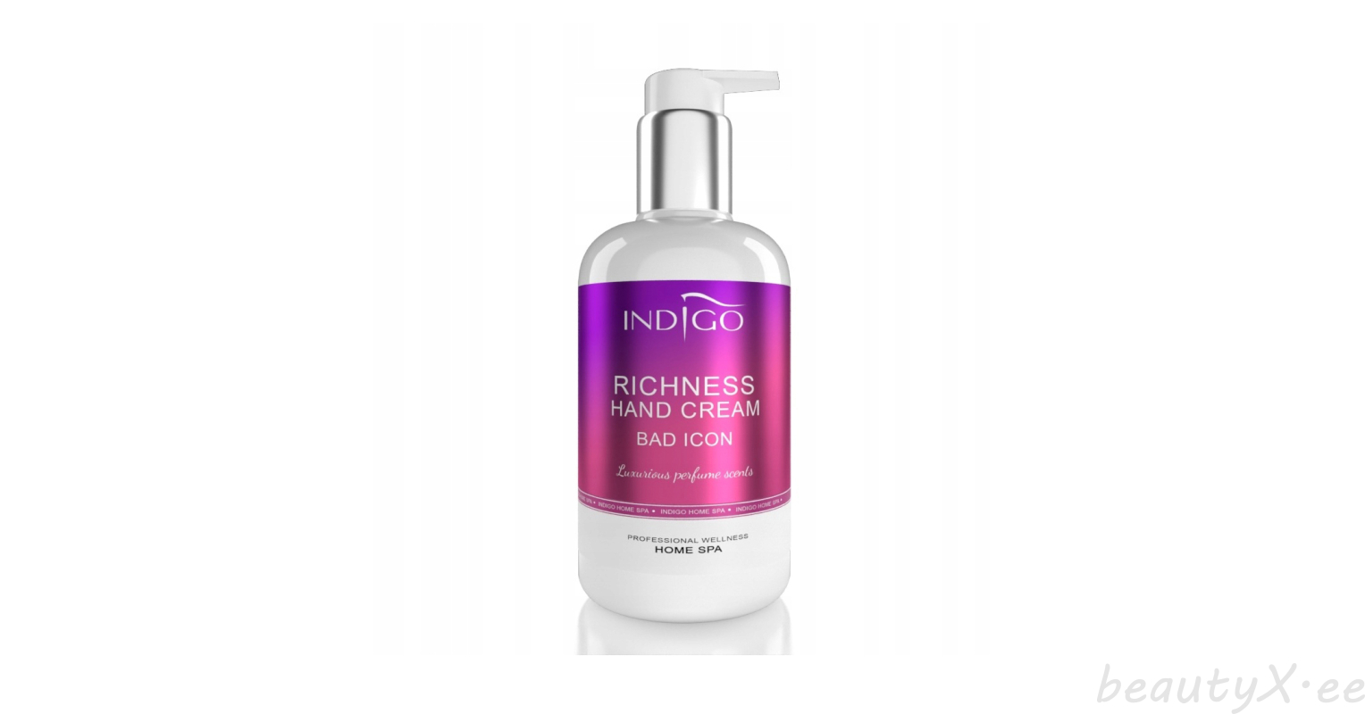 INDIGO Richness hand cream Bad Icon 300 ml BeautyX.ee