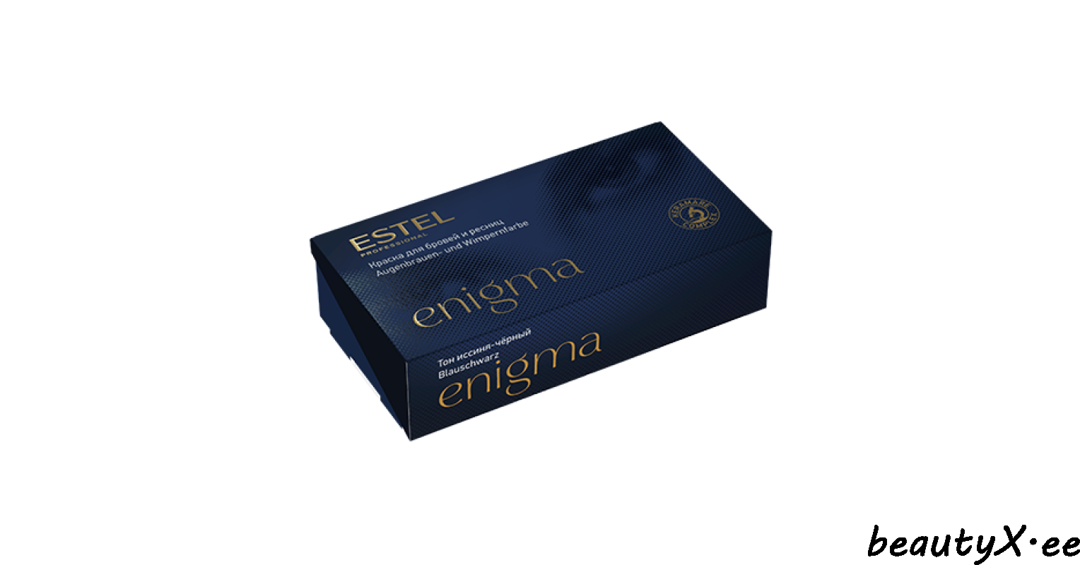 ESTEL ENIGMA Eyelash and eyebrow tint bluish black 2x20 ml | BeautyX.ee