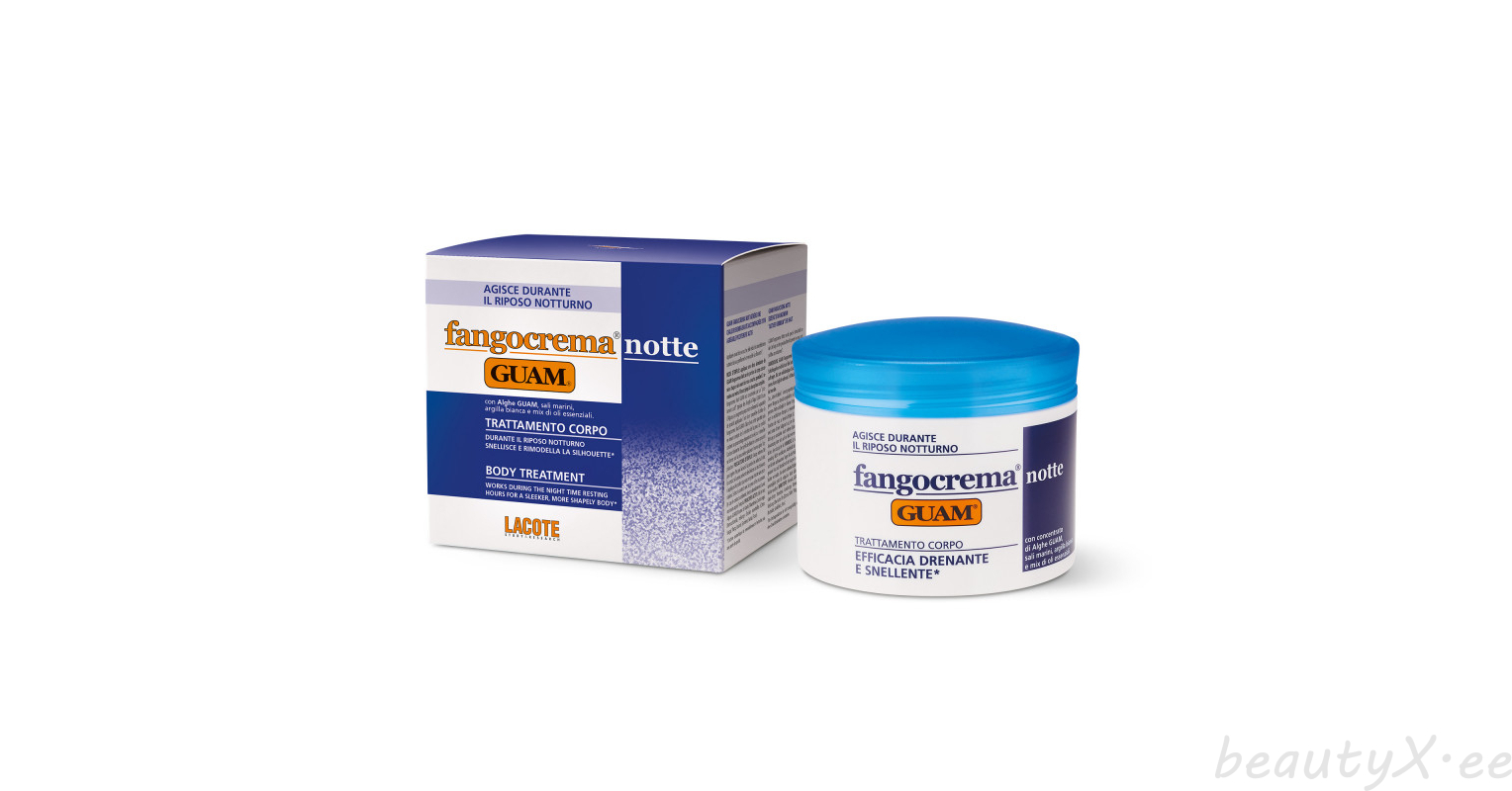 GUAM Fangocrema Night modeling body cream, 500 ml | BeautyX.ee