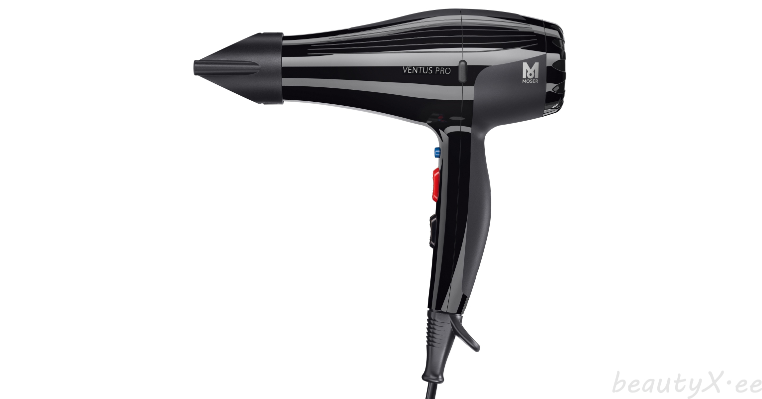MOSER Ventus Pro hair dryer 4352-0050 black | BeautyX.ee