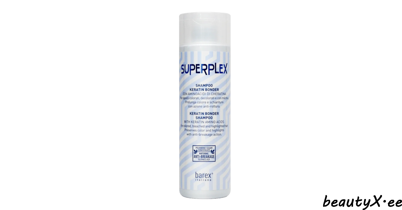 Barex Superplex Keratin Bonder Shampoo with keratin amino acids 250ml