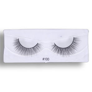 Strip lashes, reusable №100 Korea