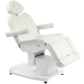 КОСМЕТИЧЕСКОЕ ЭЛЕКТРИЧЕСКОЕ КРЕСЛО AZZURRO 708A, 4-Х МОТОРНЫЙ БЕЛЫЙ