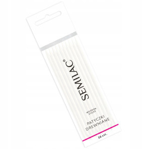 SEMILAC Wooden cuticle sticks 10 pcs.