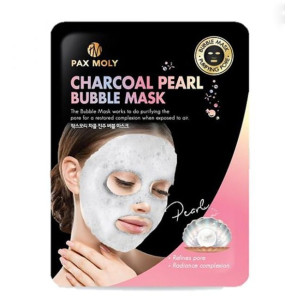 PAX MOLY Charcoal Pearl Bubble Mask 22ml