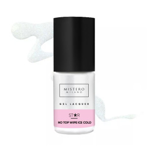 MISTERO MILANO Gel Lacquer STAR NO WIPE TOP Ice Cold 1207/7 7ml