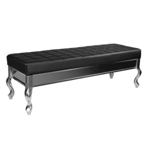 Gabbiano sofa for waiting room F011 black
