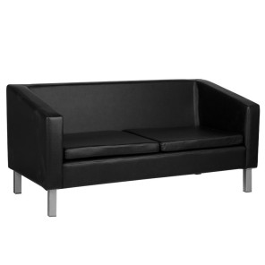 Gabbiano waiting room sofa BM18003 black