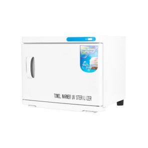 Towel warmer with UV-C sterilizer 23 L white