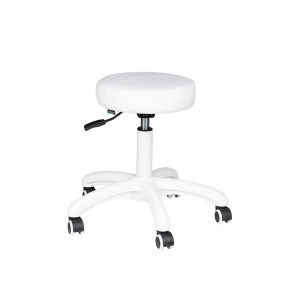 Cosmetic stool AM-303-2 white