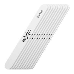EXO Professional nail file 80/100, 10 pcs