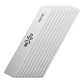 EXO Professional nail file 100/180, wide 10 pcs