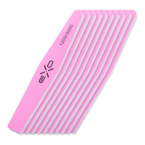 EXO Professional nail file Romb 1200/3000, 10 pcs