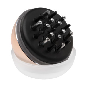 Liquid comb head massage brush with applicator