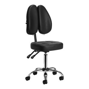 COSMETIC STOOL H14 BLACK