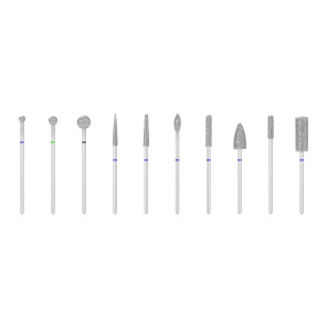 EXO Küünefreesiotsikute komplekt 10 tk