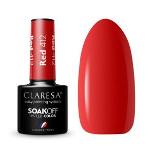 Claresa UV/Led Color Red 412 -5g