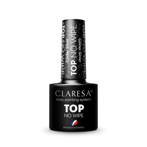 Claresa Top No Wipe glitter Silver 5g