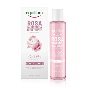 EQUILIBRA Rosa Hyaluronic elasticising regenerating body oil 150 ml