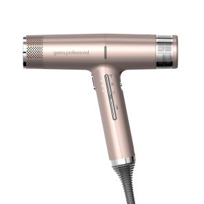 GA.MA Professional IQ2 Perfetto light compact hair dryer, rosé gold
