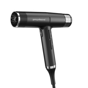 GA.MA Professional IQ1 Perfetto light compact hair dryer, BLACK