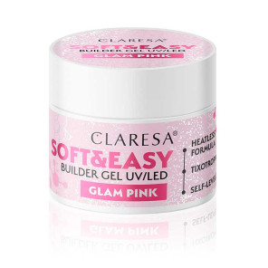 Claresa Soft&Easy gel Glam Pink 12g