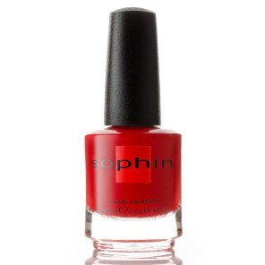 SOPHIN Saturated Red nail polish 0026 12ml