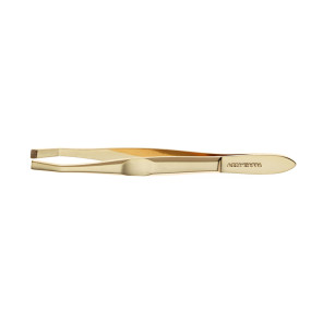 ACCA KAPPA Professional Straight Gold Tweezers