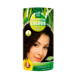 Henna Plus Püsivärv Medium Brown 4 100ml