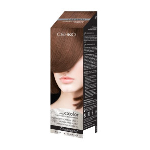 C:EHKO C:Color Permanent Coloration 50+50ml, Chocolate 67