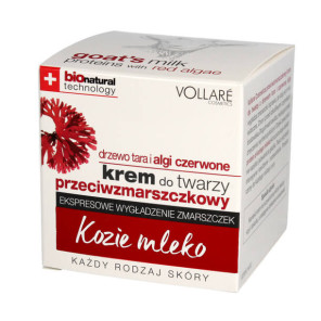 VOLLARE Face cream anti-wrinkle goats milk proteins 50 ml