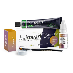 HAIRPEARL Tinting kit mini PPD free No 2 - Midnight blue