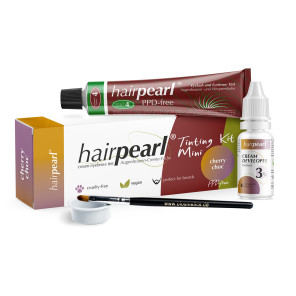 HAIRPEARL Tinting kit mini PPD free No 4 - Cherry choc