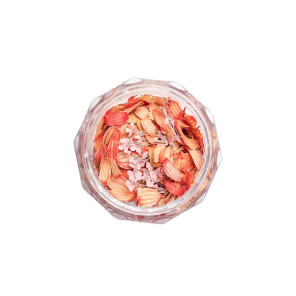 SEMILAC Flower Flakes Coral Blossom