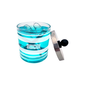Disicide Manicure Glass jars for disinfecting implements 170 ml