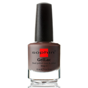 SOPHIN GelLac nail polish base&color step 1 nr.661 ESPRESSO — 12 ml