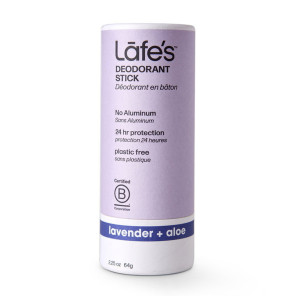 Lafe's Deodorant stick lavender+aloe Plastic Free No aluminium 64 g