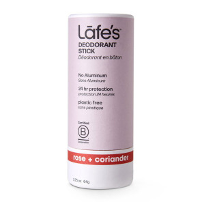 Lafe's Deodorant stick Rose+Coriander Plastic free No aluminium 64 g