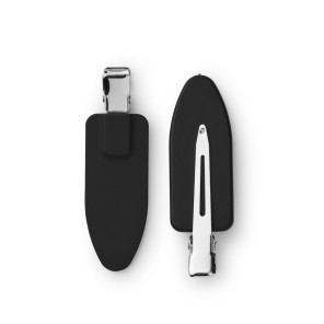 BreaveHead SETTING CLIPS black rubberized 6 pcs