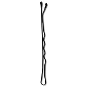 BtaveHead Невидимки для волос черные, 59 мм