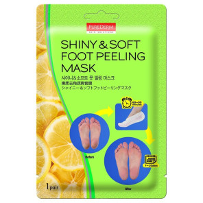 Purederm Pilling-mask jalgadele Pehmus ja sära