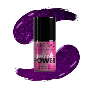 SEMILAC A704 UV Gel Polish Euphoric Day 7 ml