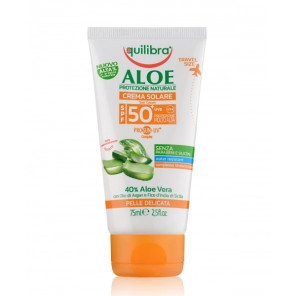 Equilibra Aloe Sun Cream SPF 50+, 75 ml