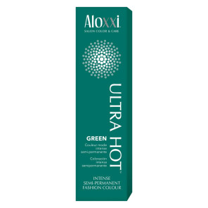 Aloxxi Ultra Hot Полу-перманентная краска для волос - Green, 125 g