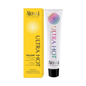 Aloxxi Ultra Hot Intense semi-permanent fashion color - Yellow, 125 g