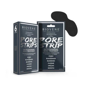 BIOVENE Пластыри для носа очищающие поры 6 tk