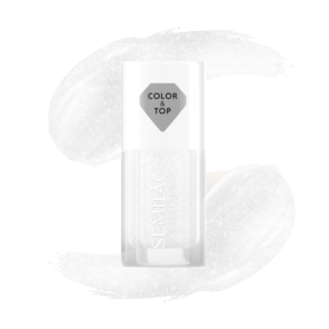 SEMILAC Color&Top 2 in 1 SILVER BLUSH 7 ml